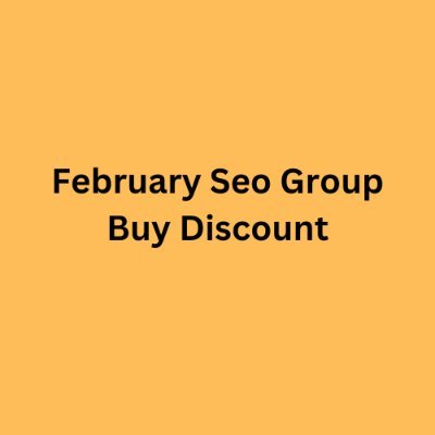 February Seo Group Buy Discount
#seo #seotools #spytools 
@groupbuyseo250