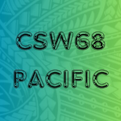 Pacific Civil Society Organizations and groups at the #CSW68Pacific