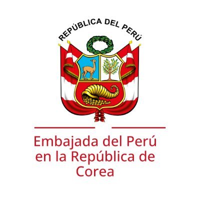 Twitter Oficial de la Embajada del Perú en la República de Corea, la cual abrió sus puertas el 8 de febrero de 1980