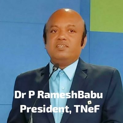 Dr P RameshBabu, President, Tamil Nadu Entrepreneurs Forum (TNeF)