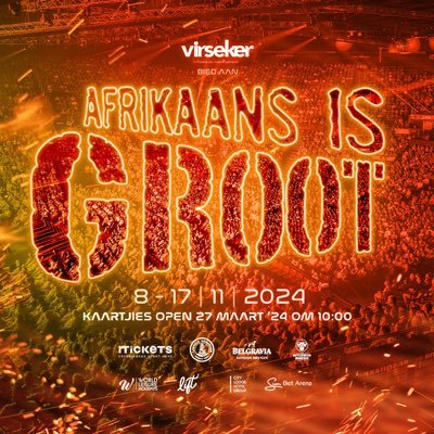 Vars nuus oor Afrikaans is Groot-konserte asook Coleske Artists kunstenaars en vrystellings.