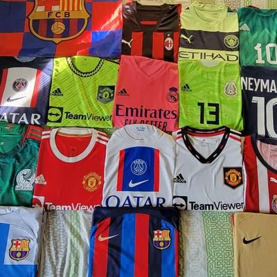 3rd account of @craftermaker10, account made to sell/advertise others' shirts and just enjoy the sport of fùtbol/soccer!