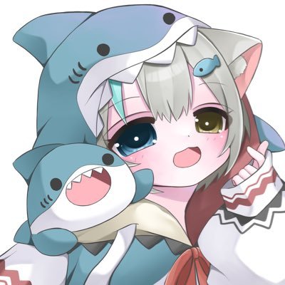 run_nekozame's profile picture. いつもお腹がぐーぐーぐー。猫鮫系VTuber。猫鮫るんだよ！鮫だからって怖くないよ！仲良くしてね🦈個人VTuber。Xの本垢こちらです。 2024年1月3日デビュー配信。