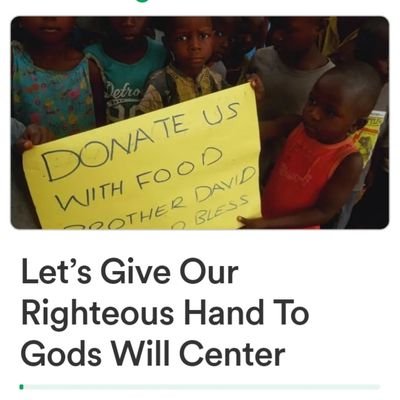 We are God's will children's center located in Uganda, Africa and we take care of orphans so as to give them a better future.