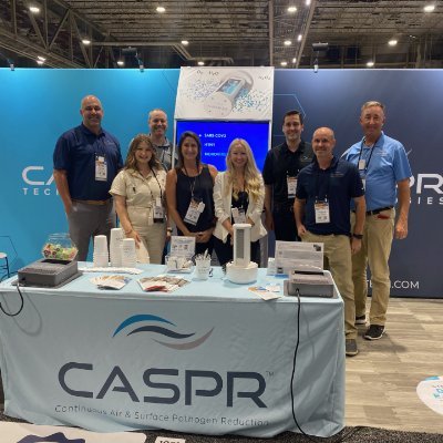 CASPR (Continuous Air & Surface Pathogen Reduction) Technologies is a health-tech company on a mission to make the world indoors a better place.