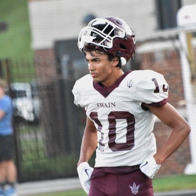 Swain County HS 2025 | WR/DB | HT: 6’1 | WT: 165 | 3.9 GPA | 40 HT: 4.5 | 300m: 36.3 | HC: @ShermanHolt51