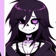 ShelleySkript's profile picture. -(user's name is nelli and used they/them)
-wig and eyeliner enthusiest
-theater kid 
-19 (muse)
-she/her (muse)