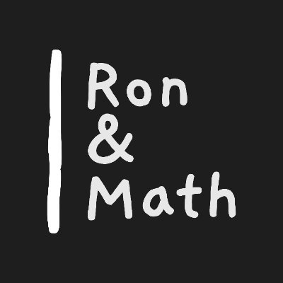 rongpengli's profile picture. 数学老师。
公众号、视频号均为“Ron与数学”。