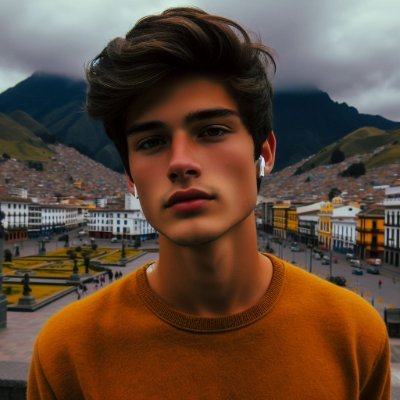 Soy Lucas, 18, Quito. Estudiante de informática, amante de la música, el arte, los videojuegos y los animales. Optimista, alegre y divertido. ¿Amigos?