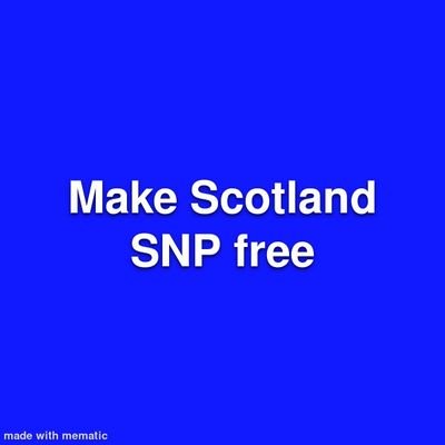 IT'S TIME FOR THE SNP TO GO
#AntiSNP #BoycottPretendyref
 #RangersFC #WATP #BackBoris