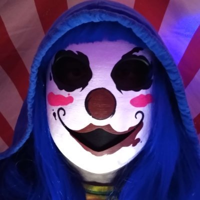 I couldn't become a sexy clown girl, so I became a scary clown girl instead.
Clown fetishist and Inflationist.
18+ NSFW account. Banner by @LewdLushaani