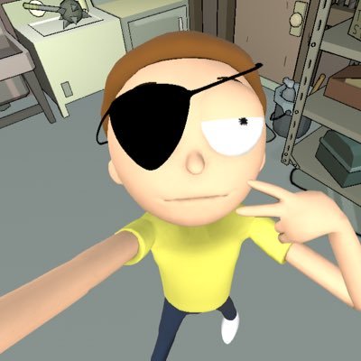 I'm the official Morty Smith of VR, not much else to it.