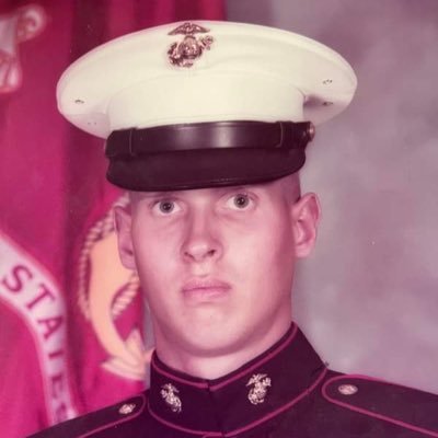 Marine veteran, proud Democrat. trump must be stopped