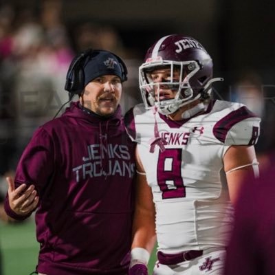 Jenks Trojans 🏈⚾️ I will cut the horns off all the wicked Psalm 75:10.