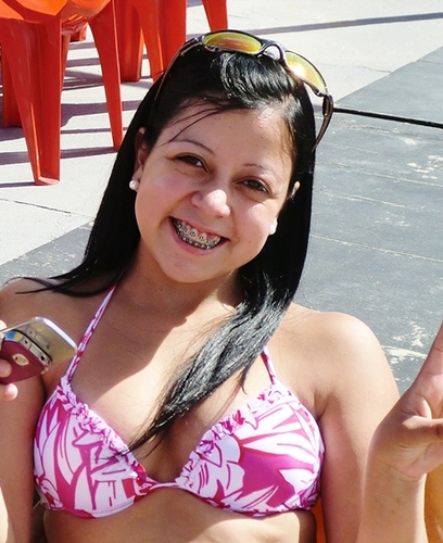 nunca desistir doque me faz sorrir ;)