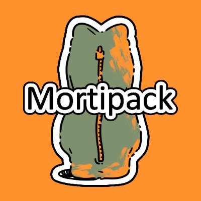 BODY BAGをモチーフにいたソフビ「Mortipack(モーティパック)」の商品化を目指すアカウントです。ご支援の程よろしくお願いします。
クリエイター：PORITIVE（https://t.co/24wlccaEtw）