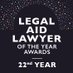Legal Aid Lawyer of the Year awards (@LALYawards) Twitter profile photo