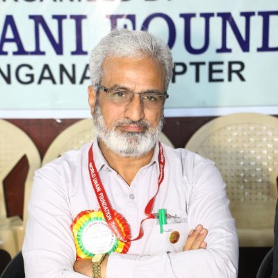 Incharge Director, 
National Research Institute of Unani Medicine, Hyderabad
(CCRUM, Ministry of AYUSH, Govt of India)
'RT doesn't mean endorsement'