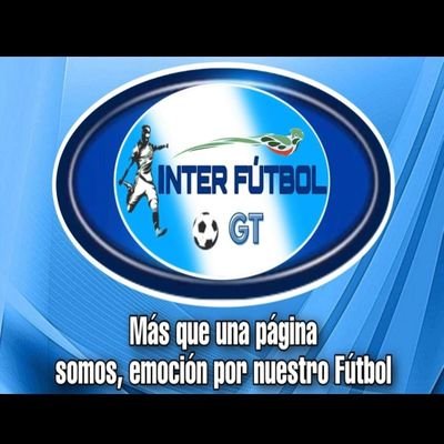 InterFutbolGT's profile picture. Estadísticas, Resultados, Próximas Jornadas, Calendario y Mucho Más.
Más que una Página Somos, Producción E, Información por el Deporte⚽