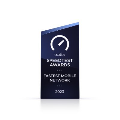 Speedtest Awards™, presented by Ookla®, are an elite designation of the fastest and top performing fixed and mobile operators around the world.