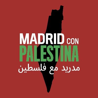 Asamblea Unitaria de Madrid de solidaridad con Palestina.
- Alto al genocidio
- Ruptura de relaciones, embargo de armas y sanciones
- Siempre con la resistencia