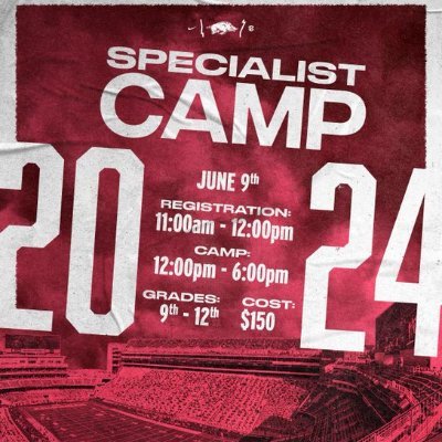 Join us at our specialist camp on June 9th!! @CoachSFountain @coachnorris38 @CoachCWhite_ @Kerolos48