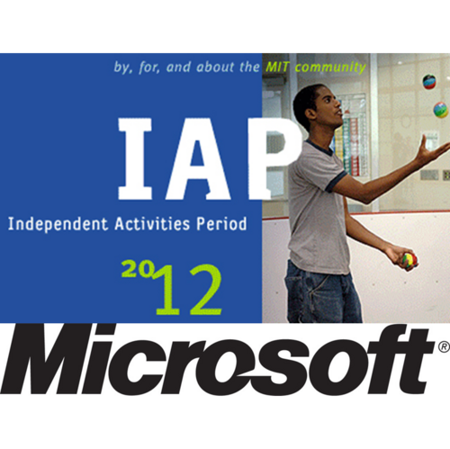 KinectedExp's profile picture. 3-Day MIT IAP Course:
Day 1: Kinect Development
Day 2: Windows Phone Development
Day 3: HTML5 / Windows 8 Development