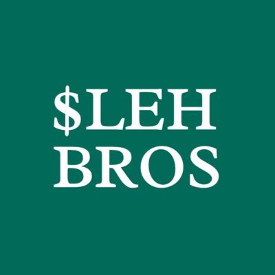 LEH Bros is the most liquid bank on Solana 🏦 https://t.co/x2lMvfgQYA
