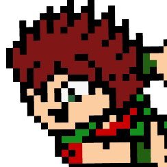 A sprite maker, mainly dbz, if you want your character made into a dbz sprite just ask, no payment other than an appreciation of the sprite (closed)