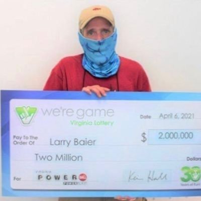 A shipyard electrician / Winner of the West Virginia lottery jackpot $2 million, helping the society with credit card, phone and medical bills debt