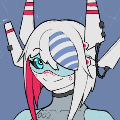 | Funny robot vtuber and amateur 3D digital artist

| Art: #cydrawlics

| My PFP was made by @VvizardM

Expect bug girls, vtubers, and robots