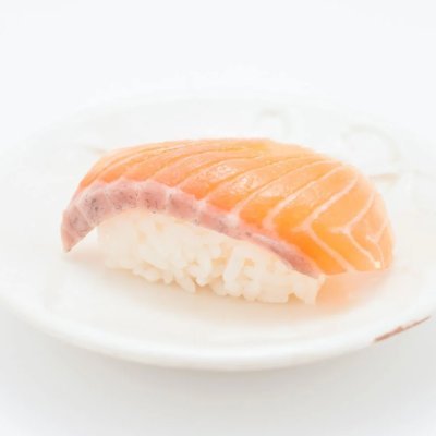 Sushi of salmon.