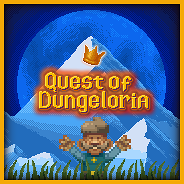 Quest of Dungeloria is a bite-sized metroidvania set in a dying fairytale kingdom with a non-linear plot.