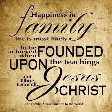 Husband. Father. Protector. Provider. Marriage between a man and a woman is ordained of God. God fearing families are the nucleus of good, functioning society.