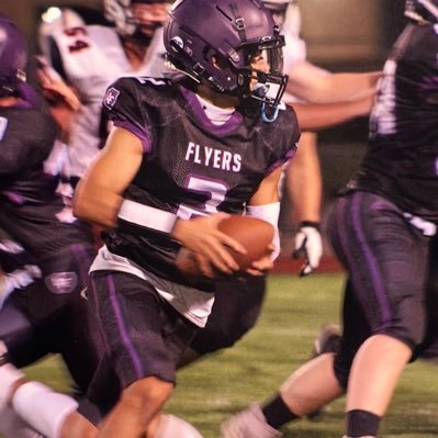 Ht:5’9 Wt:165 GPA:3.4 2025QB Little Falls Flyers