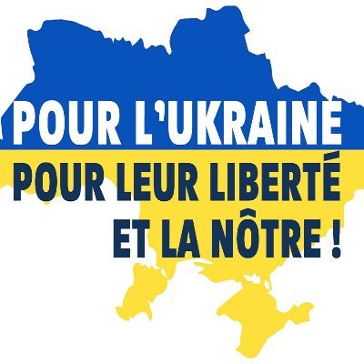 Pour l'Ukraine pour leur liberté et la nôtre ! Association créée par 130 universitaires rejoints par de très nombreux partisans de la cause de l'Ukraine