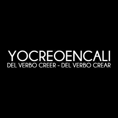 #YoCreoEnCali
• Del Verbo Creer • Del Verbo Crear •         Si Crees en Cali, te levantas cada mañana a Crear para Crecer con ella sos de los nuestros.