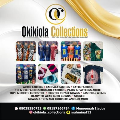 *A Muslimah🧕🏼 *A Business Administrator👔
*An Entrepreneur🏷*CEO @ Okikiola Collections *