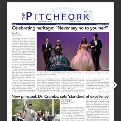 MHSpitchfork's profile picture. Marietta High School’s newspaper since 1928.