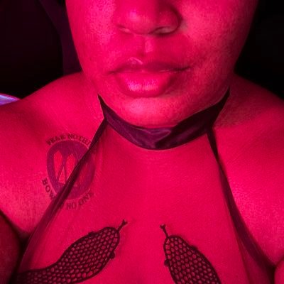 18+ Only |Black | BBW | SoCal | Nerdy & Dirty |  Your Queer God
$25+ Tribute  - Fin/Femmedomme and Voice Actress - PRICK
Verified on LF - MY ONLY TWITTER