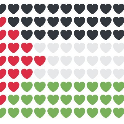 She/Her
♥️☪️ = Peace/Dignity/Equality
Falastine 🇵🇸 forever
Наше дело правое 🇷🇺 
Respect and be respected
🖕Nazis & Racism
🖕Double Standards & Double Speak