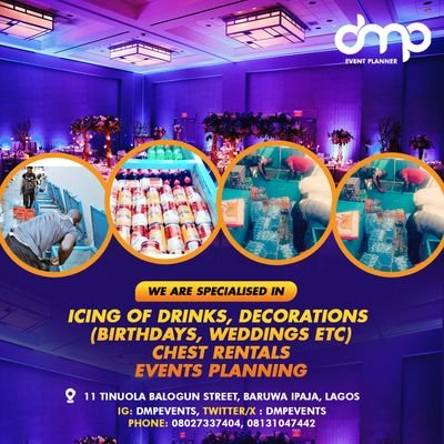 I'm a drink vendor based at ikeja and Ipaja, Lagos..
Our services  :
Drinks catering and chilling 
Professional Waiters
Event Decorator's
Tel: 08027337404