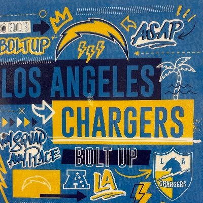 The Los Angeles Chargers #SustainTheBite #BoltUp