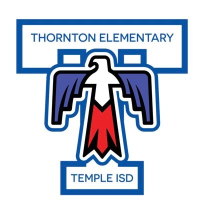 Thornton Elementary School in Temple, Texas was established in 1960. It currently serves over 750 diverse students in Grades K-5. We have T-Bird Pride!