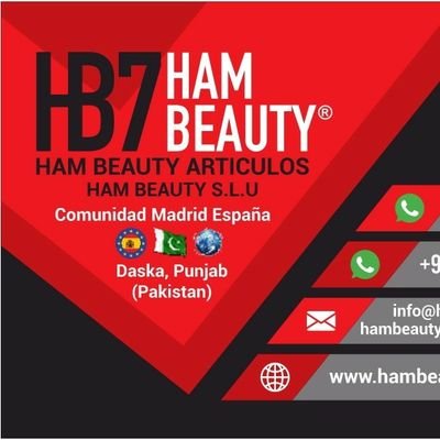 Ham Beauty7
Artículo Profesional  (HB7)
Peluquería Barberia  Estética Manicura Padicura Calidad Manufacturación 
Congress Global Expo Nacional    Internacional