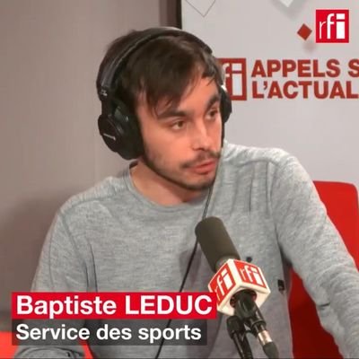 Journaliste sport -  @RFI, bientôt à @lequipe
