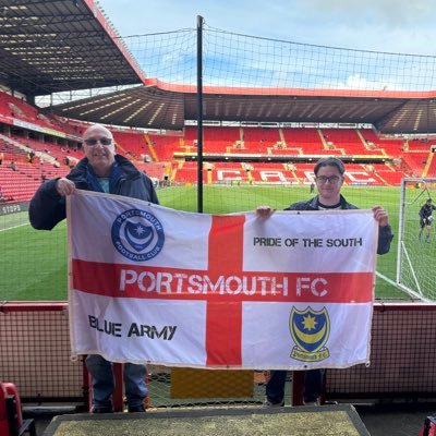 Pompey fan since birth , up the blues