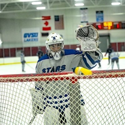 •Hockey goalie •2010 bantam •team-2009 GV Stars •grad year 2028 #31