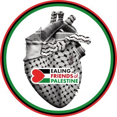 Ealing Friends of Palestine; Peace will follow when there's justice! We are calling for an end to the apartheid & liberation for the Palestinians. 🇵🇸