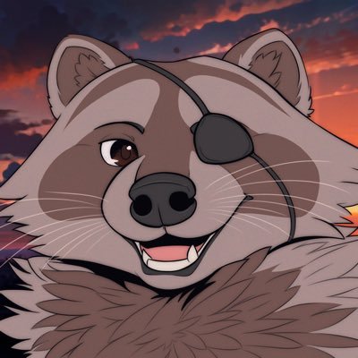 Voted “second silliest raccoon on the twittersphere” twice by the silly raccoon council, occasionally suggestive (pfp by the talented @CiderBearUntier)